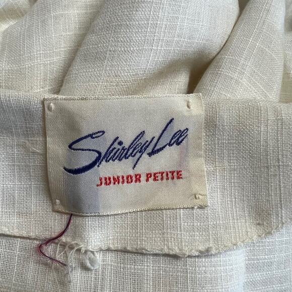 Vintage Shirley Lee Junior Petite Fit & Flare Dress 40s/50s - Picture 7 of 8